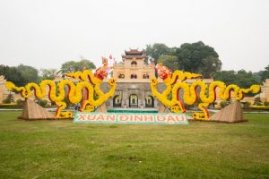 Trang trí Cổng Đoan Môn – Di tích Hoàng Thành Thăng Long 2017